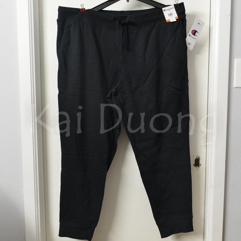 Champion women Sueded Fleece Jogger‎ Black XXL